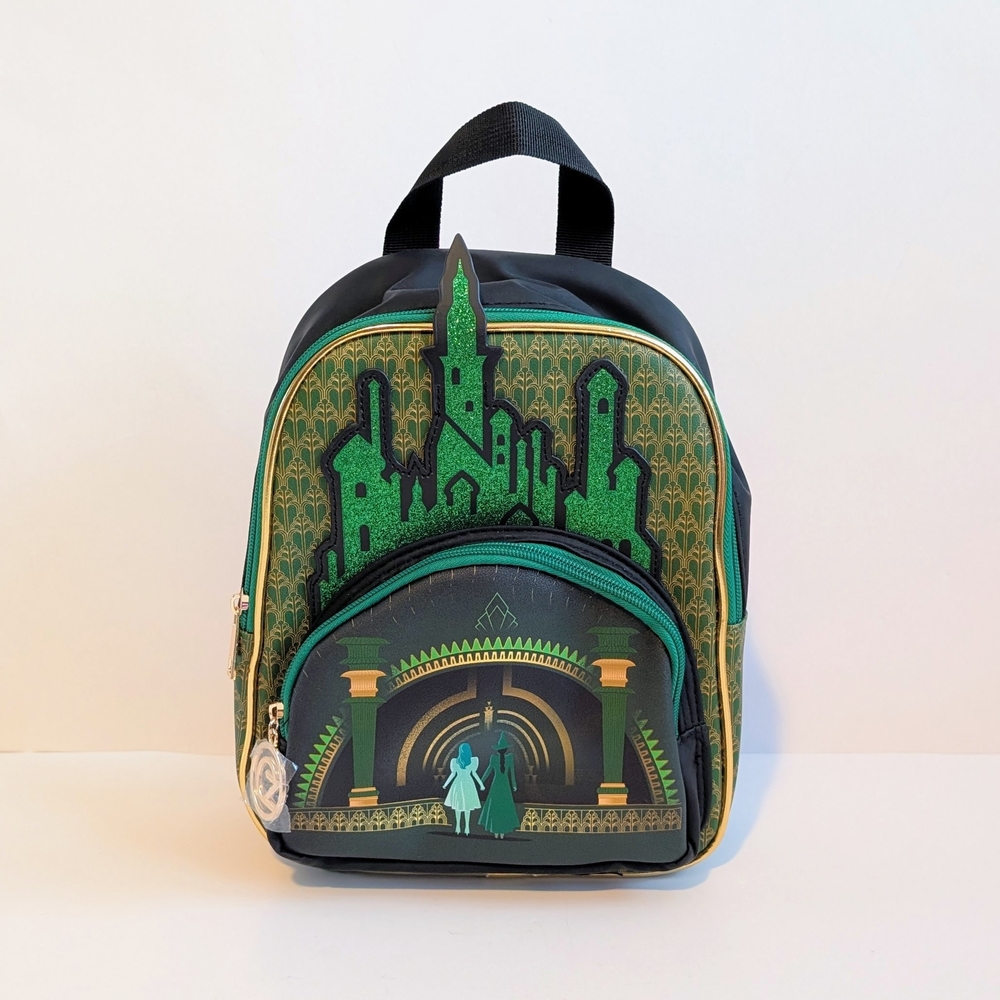 BNWT Wicked Emerald City Elphaba & Glinda Mini Backpack